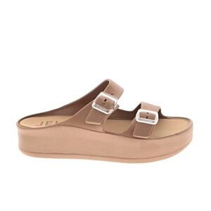 Lemon Jelly Women's Brown Slide Sandals 10